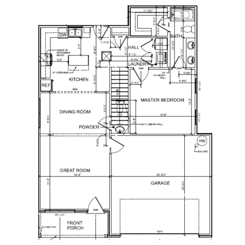 Floor Plans of St James in Clay, AL